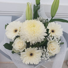 Load image into Gallery viewer, White Mixed seasonal bouquet - Gold Coast City Florist