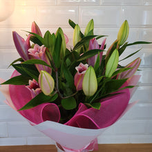Load image into Gallery viewer, Oriental Lily Bouquet - Gold Coast City Florist