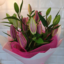 Load image into Gallery viewer, Oriental Lily Bouquet - Gold Coast City Florist