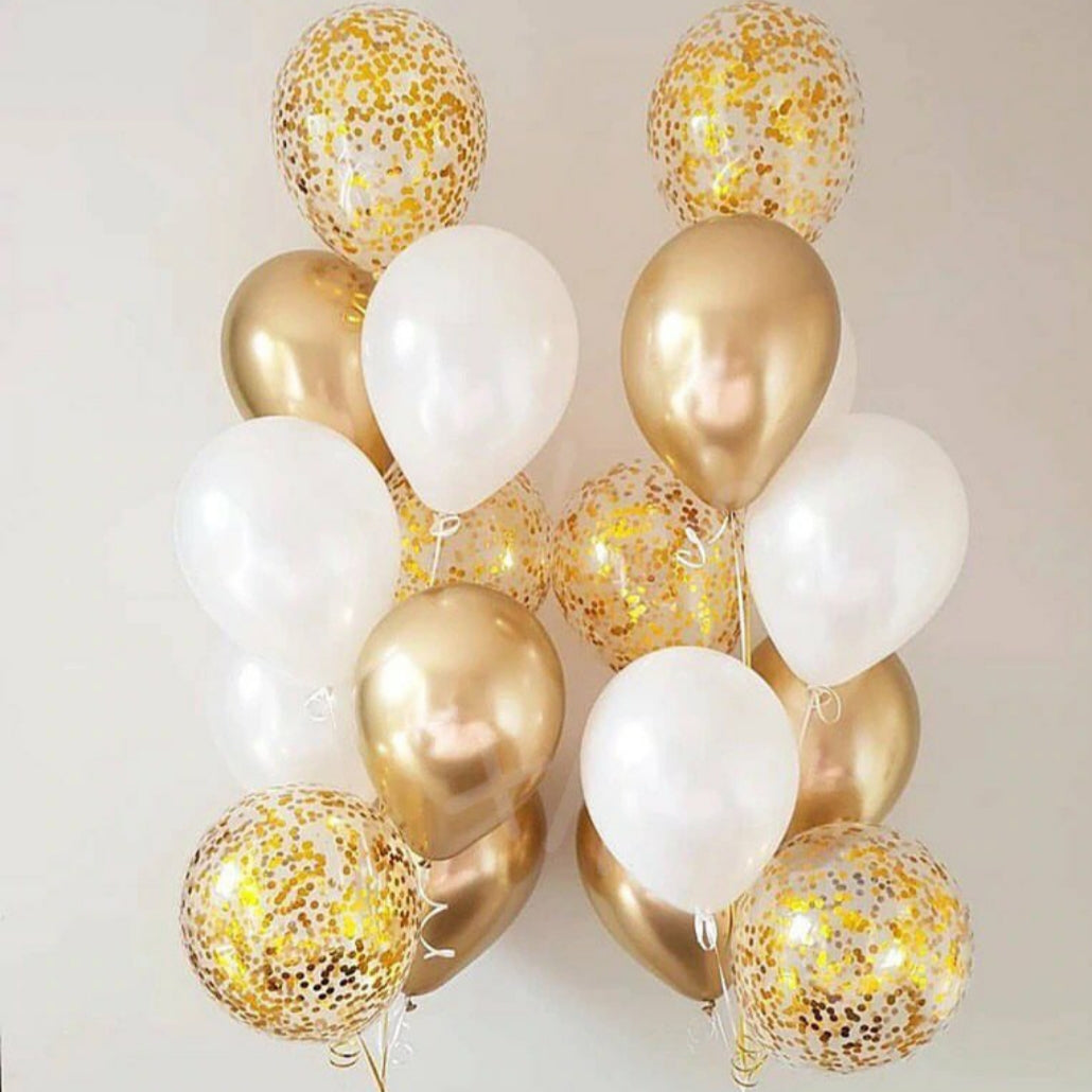 Latex and Confetti  Balloon Bouquets - Gold Coast City Florist