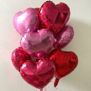 foil balloons (hearts) - Gold Coast City Florist