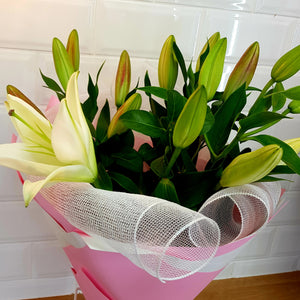 Oriental Lily Bouquet - Gold Coast City Florist